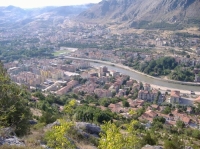 A general view and landscape of Amasya City. 