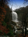 A waterfall in within the border of the Bursa