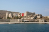 Canakkale Castle near by the Dardanelles.