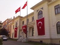 Turkish Flags in Bursa