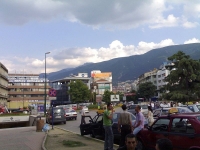 A view of the city together with Olympos Mountain (Uludag)