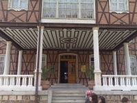 A wooden architecture in Bursa.